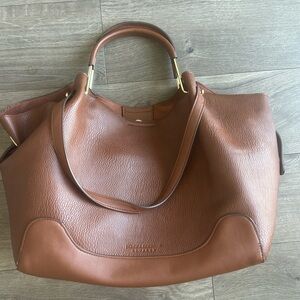 Sondra Robert’s New York Squared Vegan Leather Tote Shoulder Bag